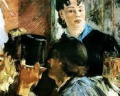 The waitress - 爱德华·马奈